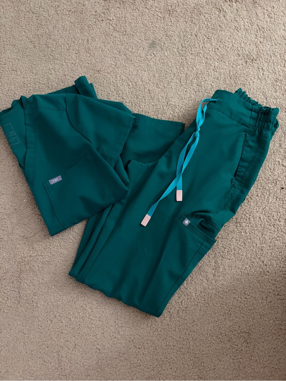 Figs Green Scrub Set XXS/P